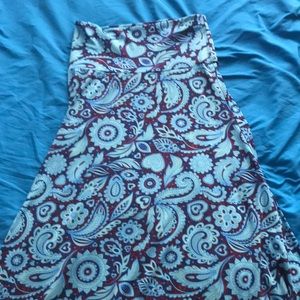 LulaRoe maxi skirt
